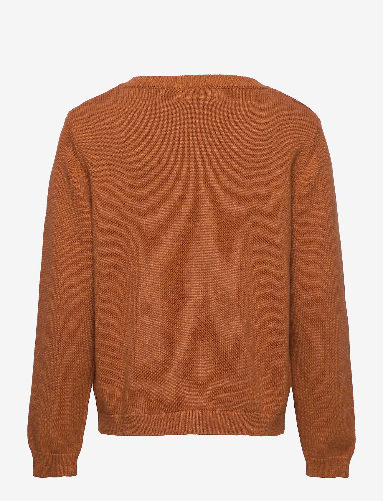 Wheat - Knit Cardigan Ella - cinnamon melange - 1