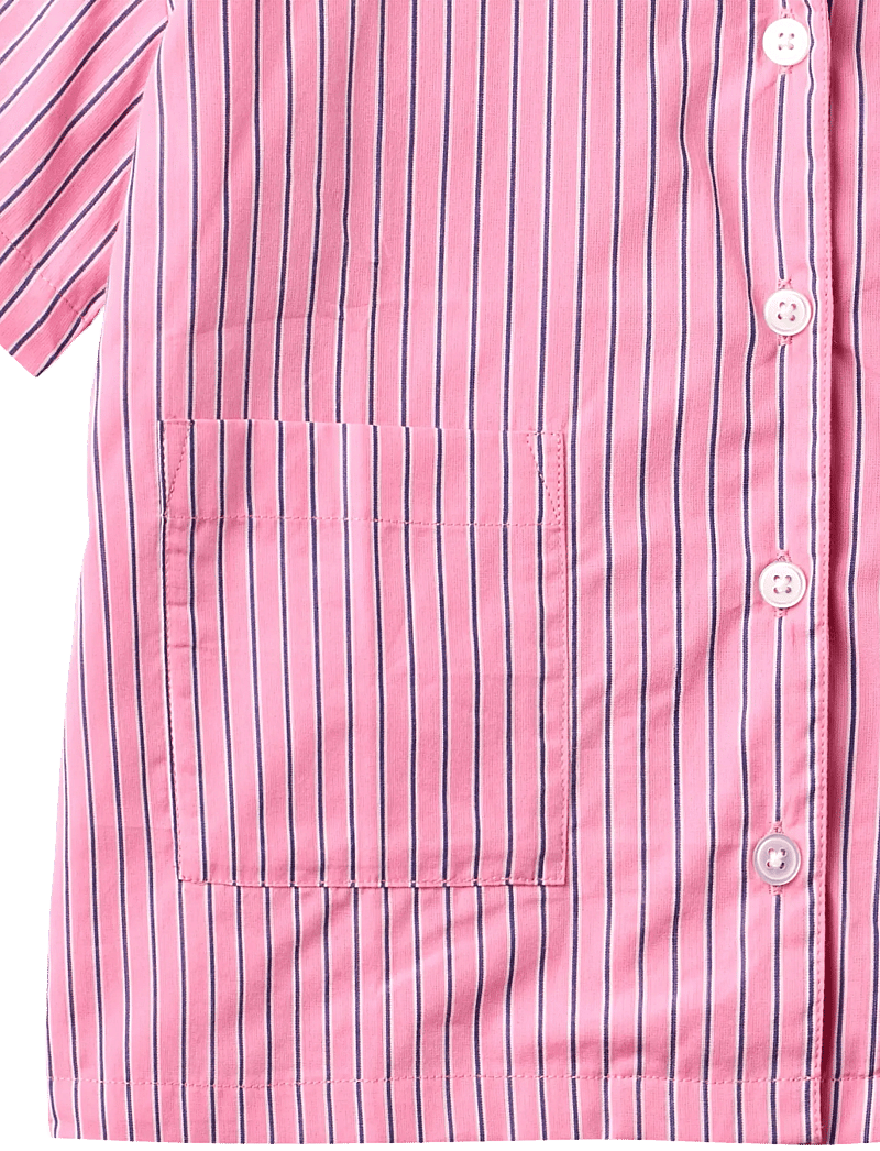 Wheat - Shirt S/S Vilma - chemises à manches courtes - pink stripe - 3