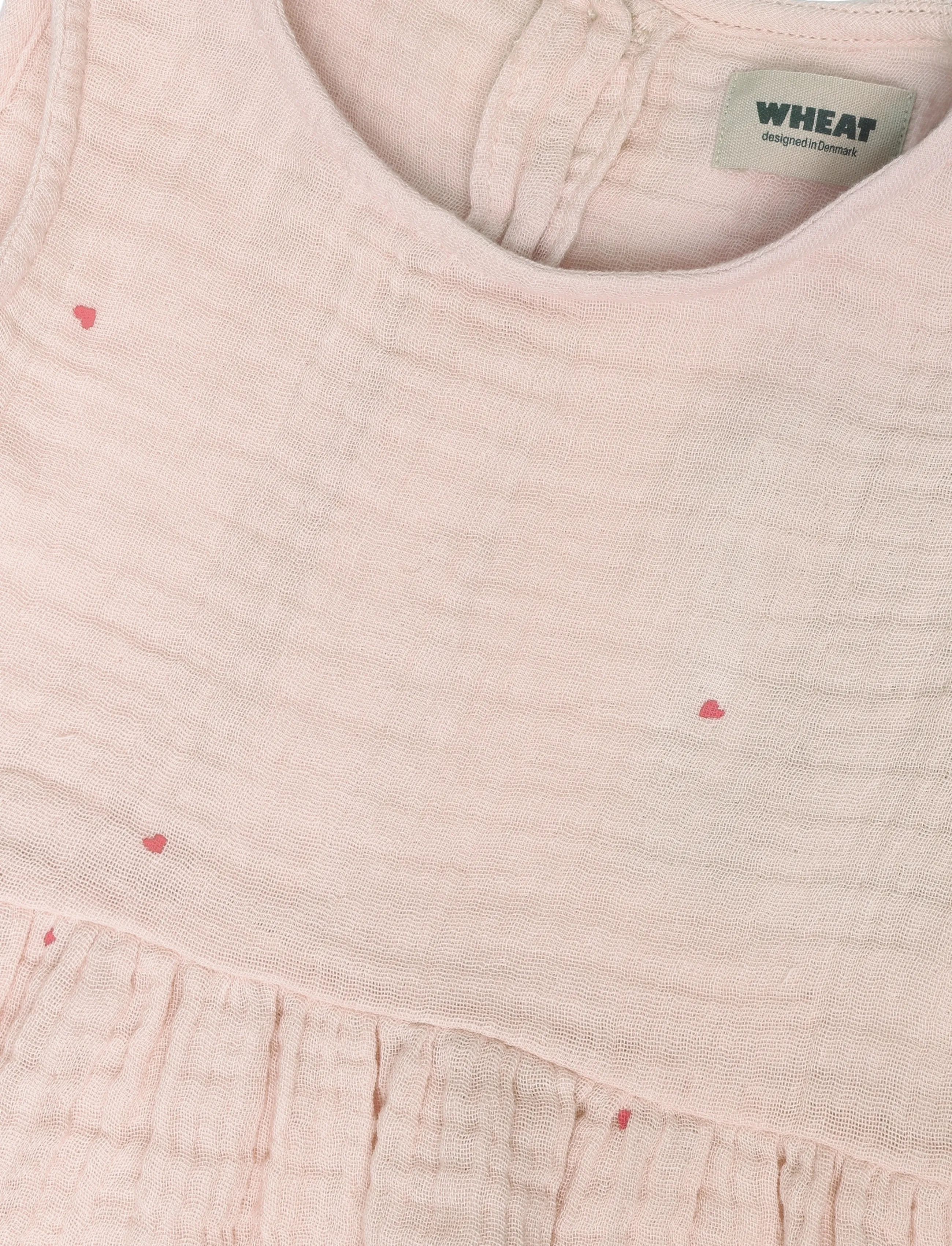 Wheat - Top Lace Bea - powder hearts - 2