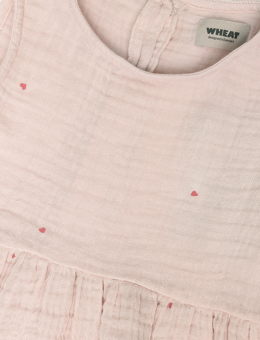 Wheat - Top Lace Bea - powder hearts - 2