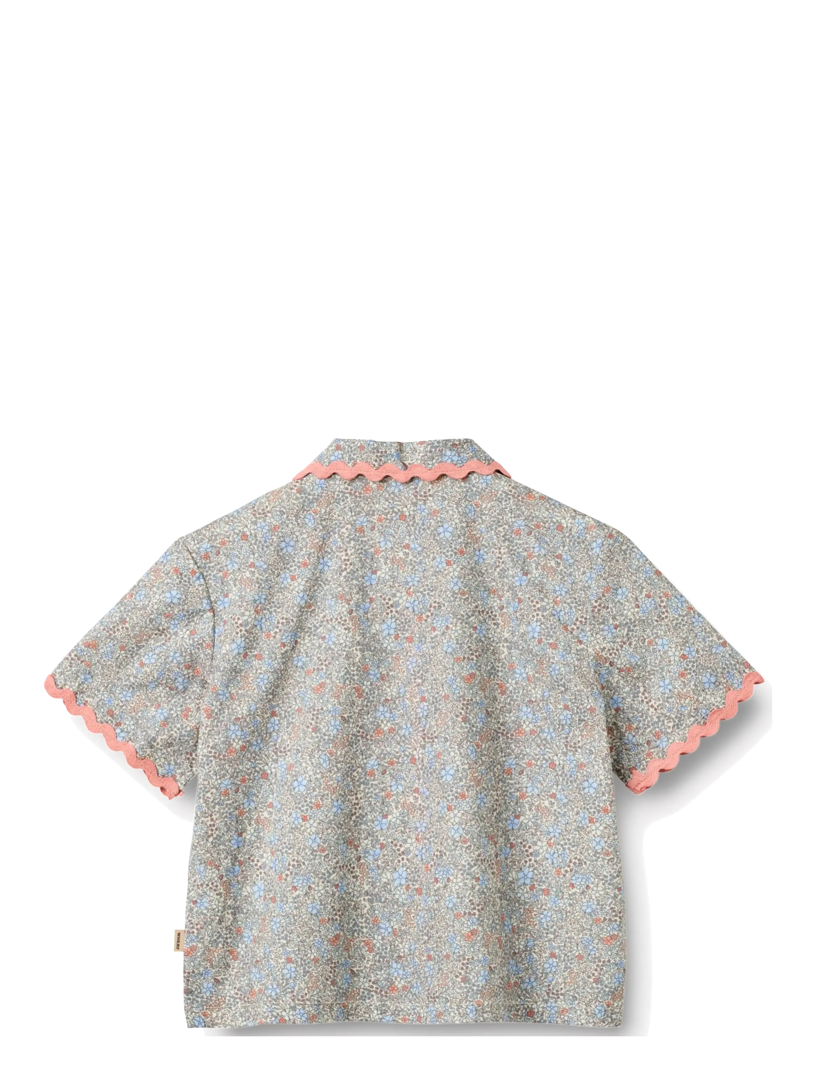 Wheat - Set Shirt S/S & Shorts Vilma - sæt med kortærmet t-shirt - air blue flowers - 3