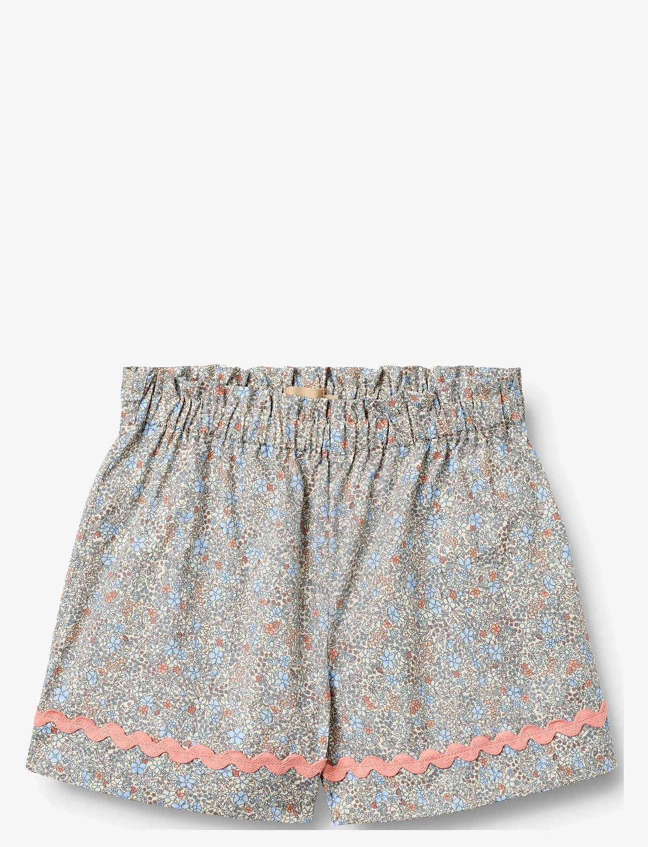 Wheat - Set Shirt S/S & Shorts Vilma - sæt med kortærmet t-shirt - air blue flowers - 4
