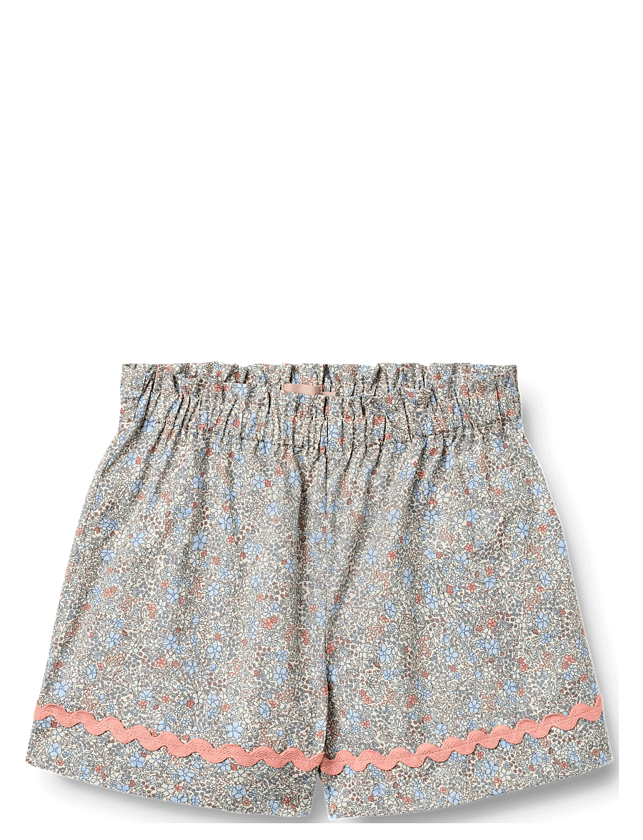 Wheat - Set Shirt S/S & Shorts Vilma - sæt med kortærmet t-shirt - air blue flowers - 4