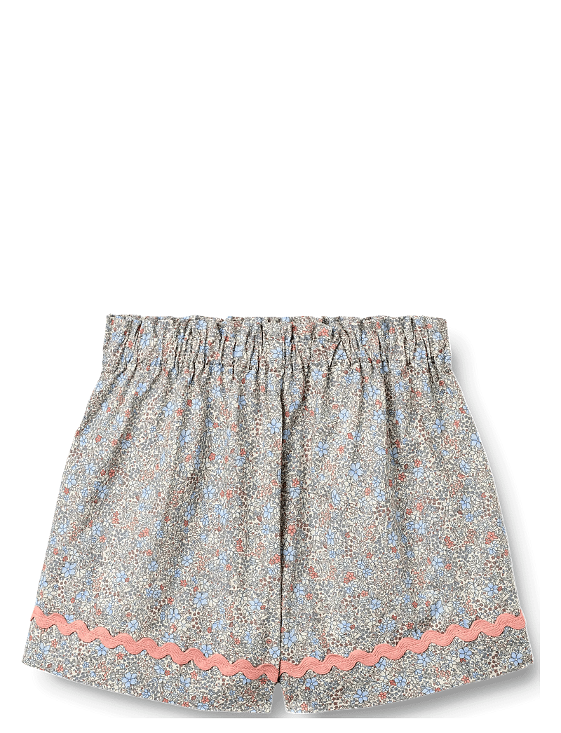 Wheat - Set Shirt S/S & Shorts Vilma - sæt med kortærmet t-shirt - air blue flowers - 5