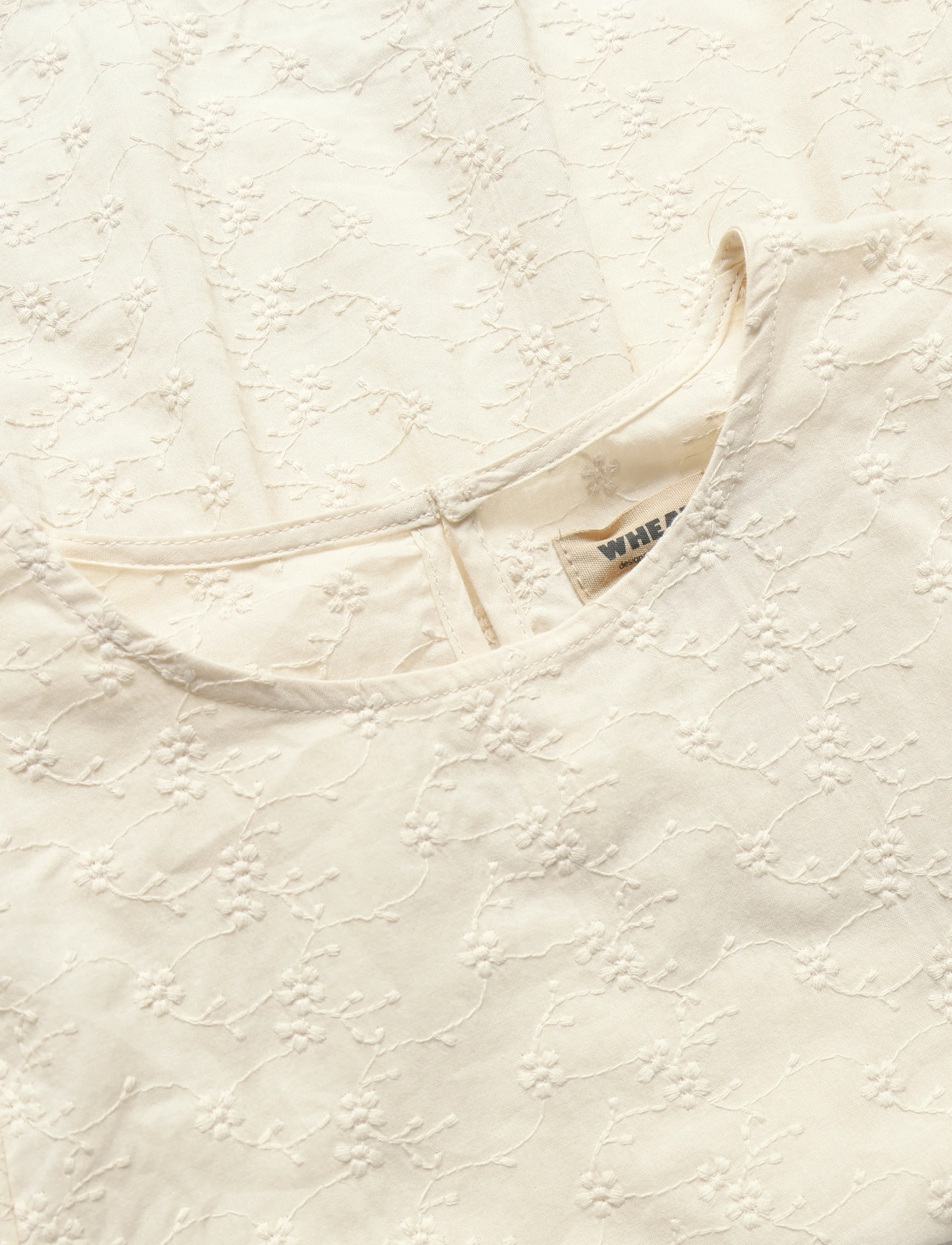 Wheat - Blouse L/S Addie - langærmede skjorter - eggshell - 2