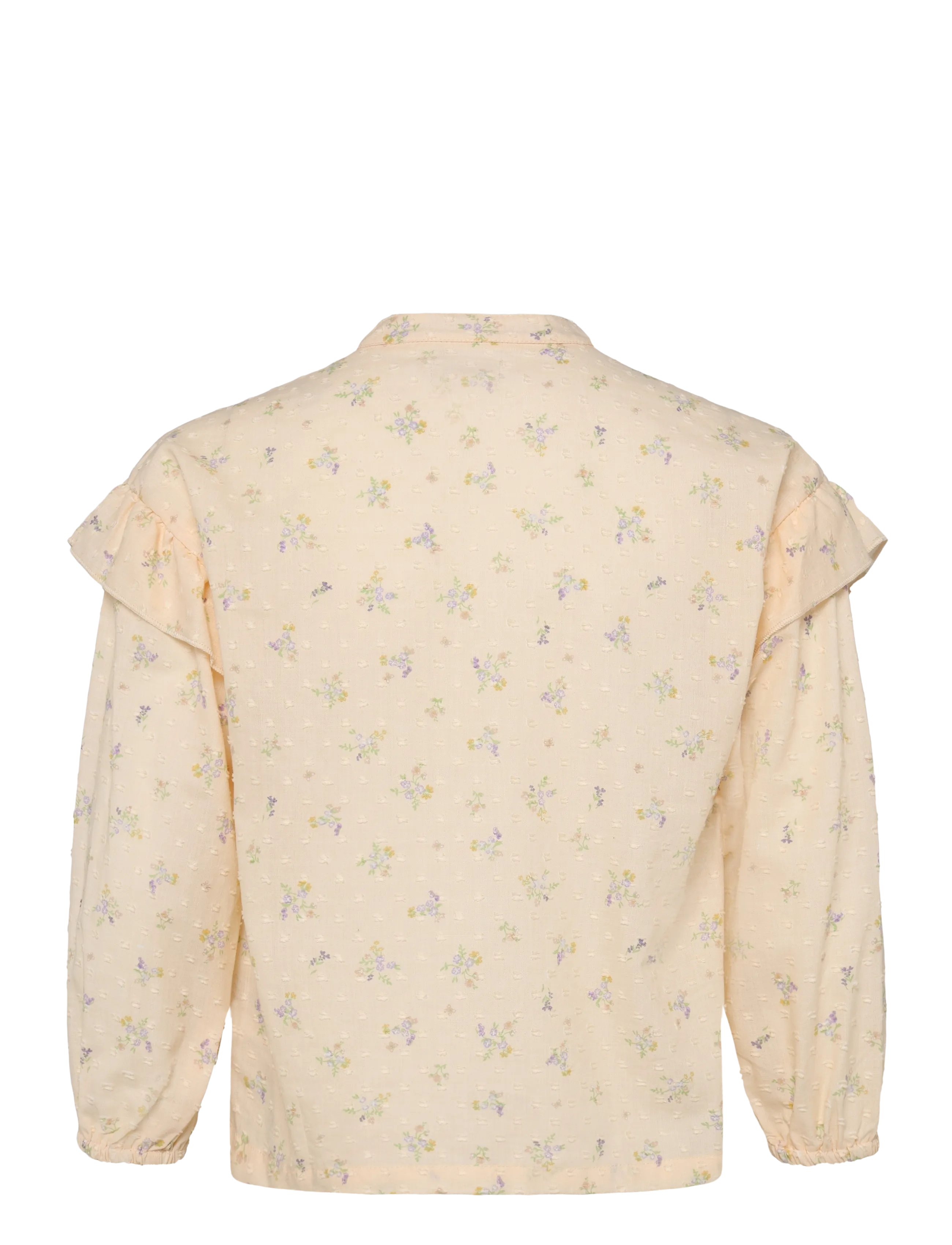 Wheat - Shirt Gerda - barely apricot flowers - 1
