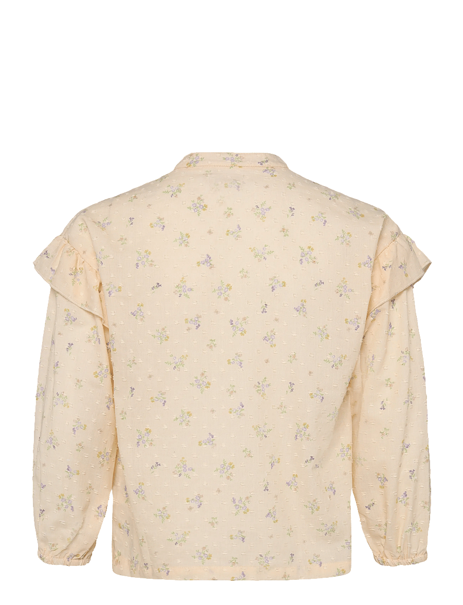 Wheat - Shirt Gerda - blusen & tuniken - barely apricot flowers - 1