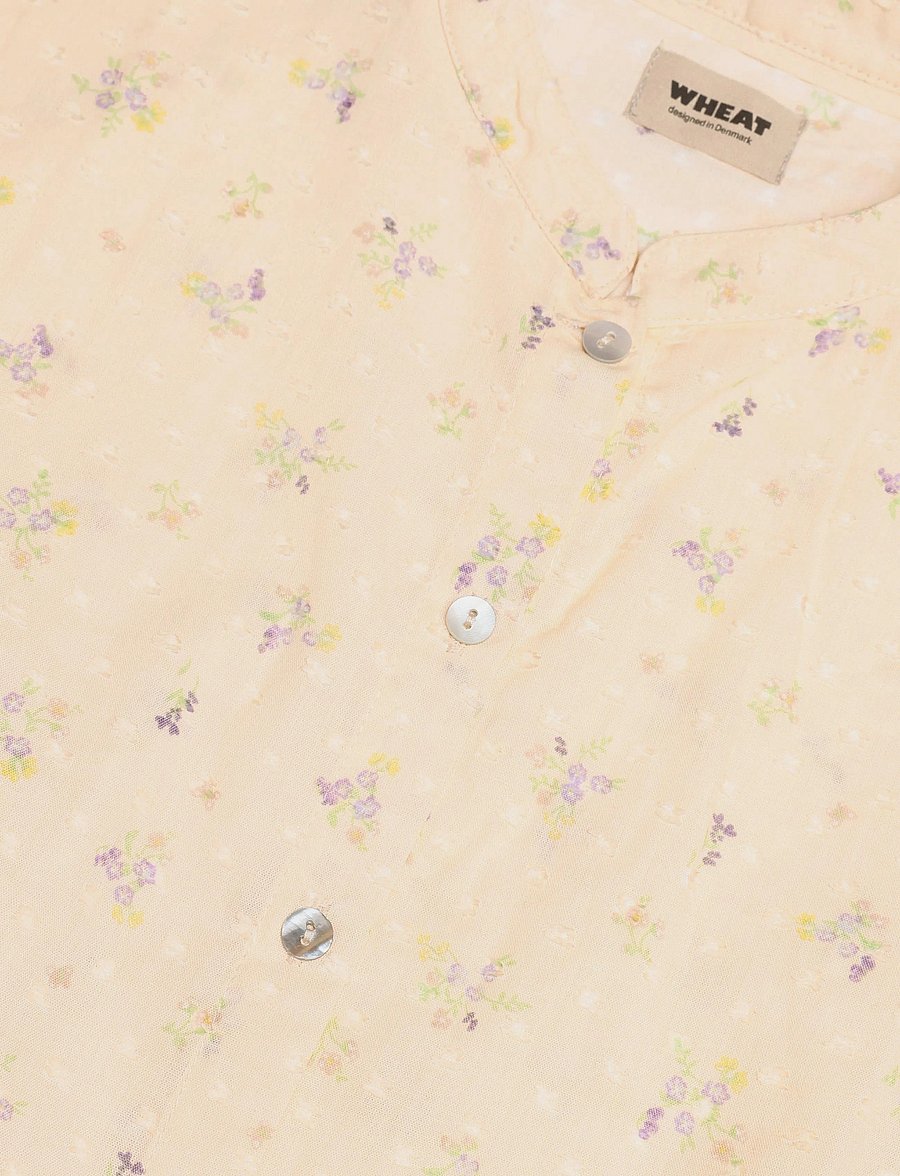 Wheat - Shirt Gerda - blusen & tuniken - barely apricot flowers - 2