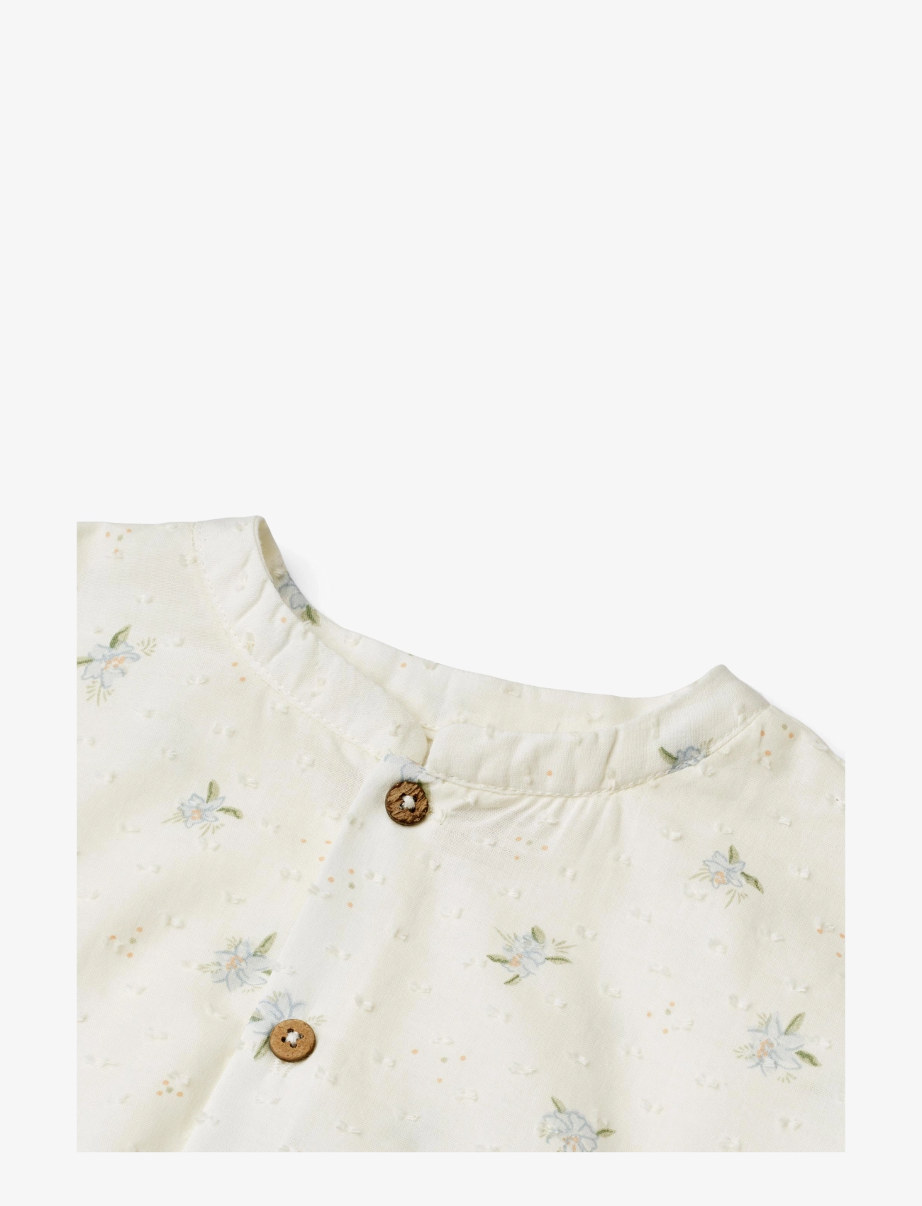 Wheat - Shirt Gerda - blue flowers - 3