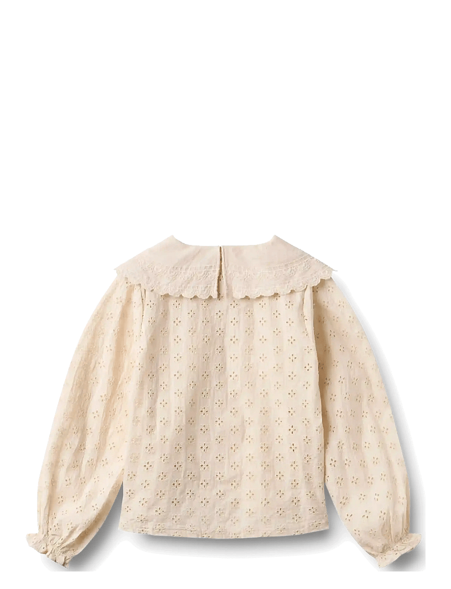 Wheat - Shirt L/S Flora - langärmlige hemden - almond peach - 1