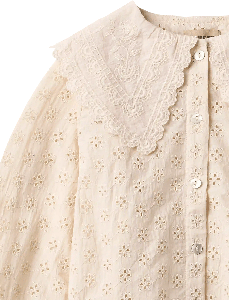 Wheat - Shirt L/S Flora - langärmlige hemden - almond peach - 2