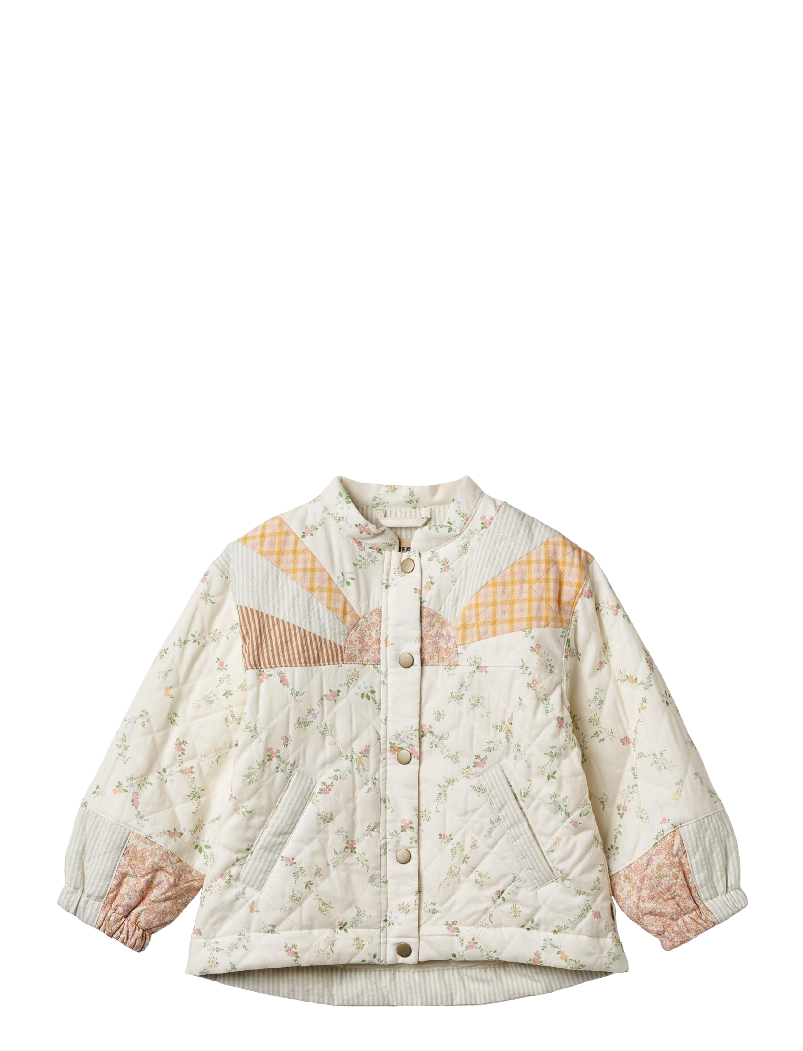 IVORY CHECKED FLOWERS