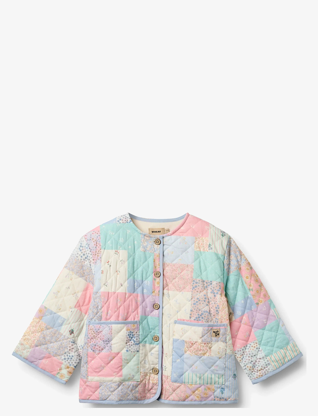Wheat - Quilt Jacket Inaja - quilted jackets - patchwork flowers - 1