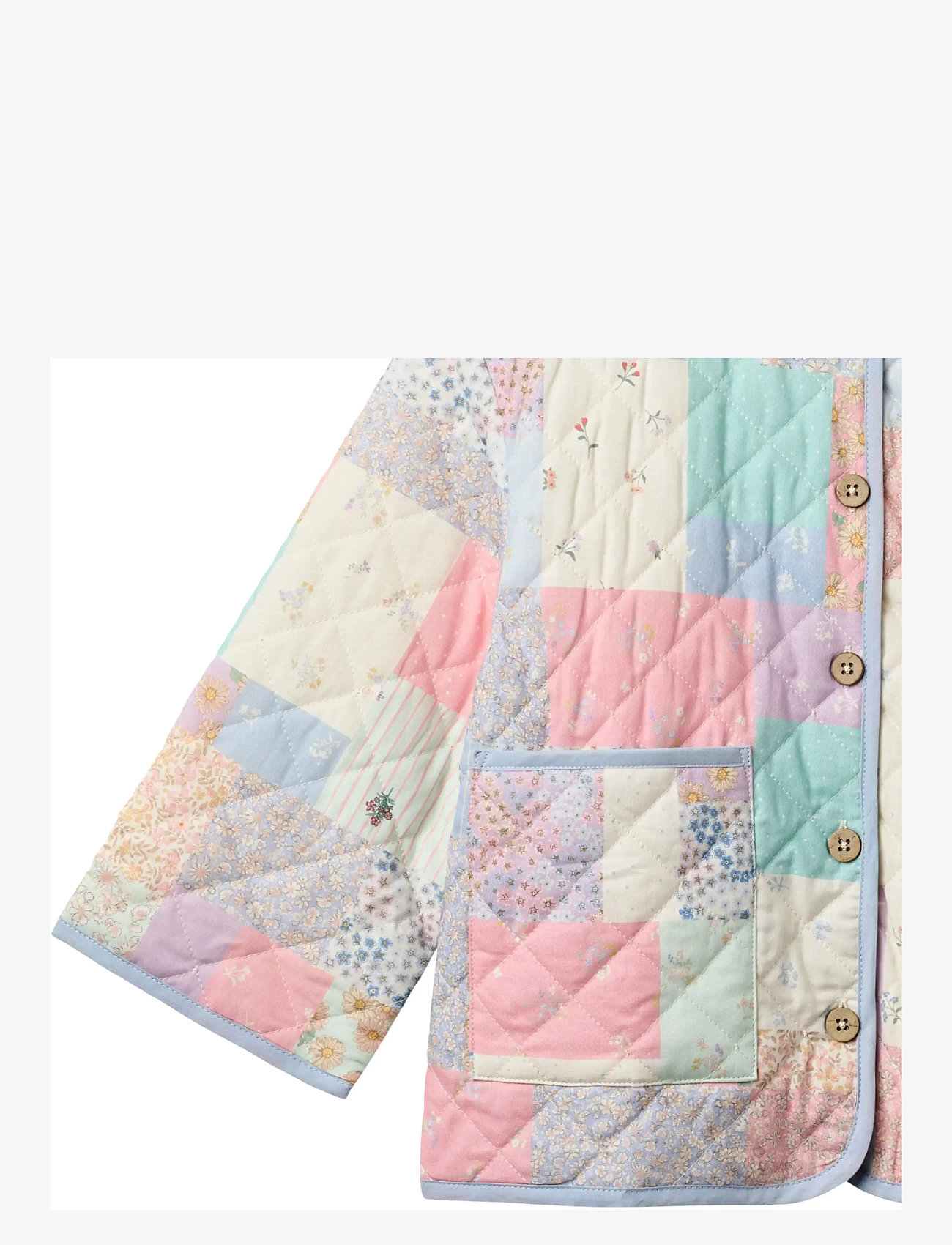 Wheat - Quilt Jacket Inaja - quilted jackets - patchwork flowers - 3