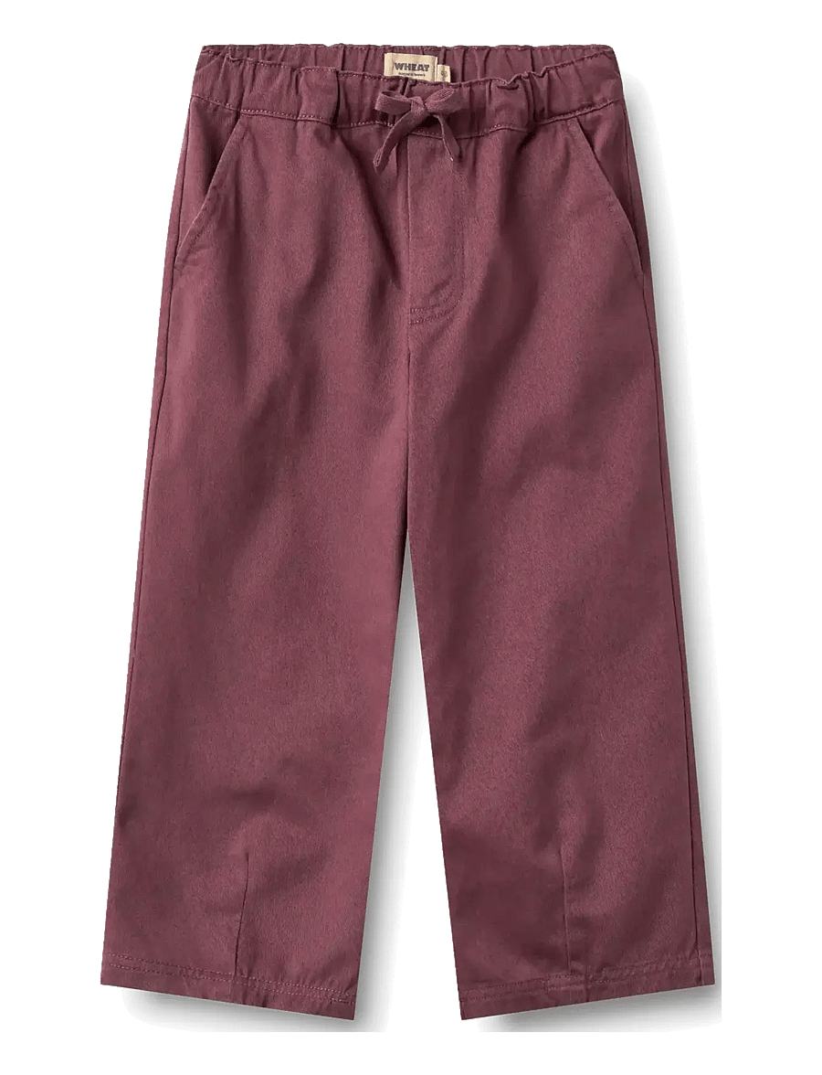 Wheat - Trousers Thinka - eggplant - 1