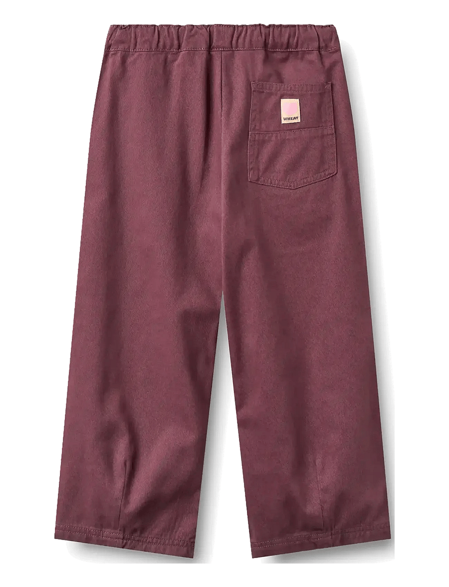 Wheat - Trousers Thinka - eggplant - 2