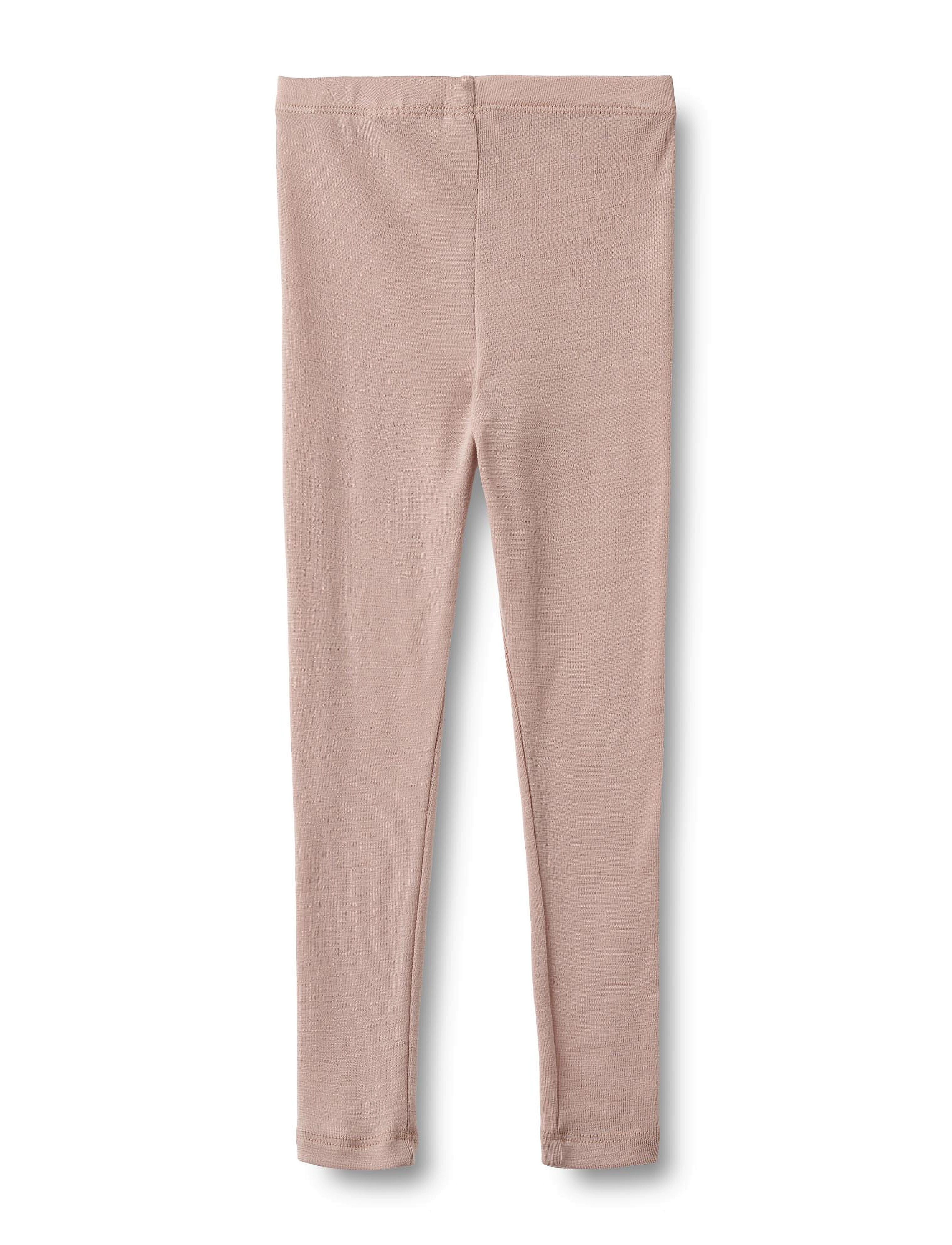 Wheat - Wool Leggings Agi - aluskihina kantavad püksid - dry rose - 2