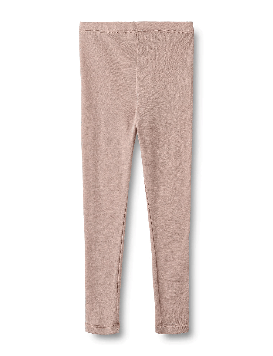 Wheat - Wool Leggings Agi - aluskihina kantavad püksid - dry rose - 2