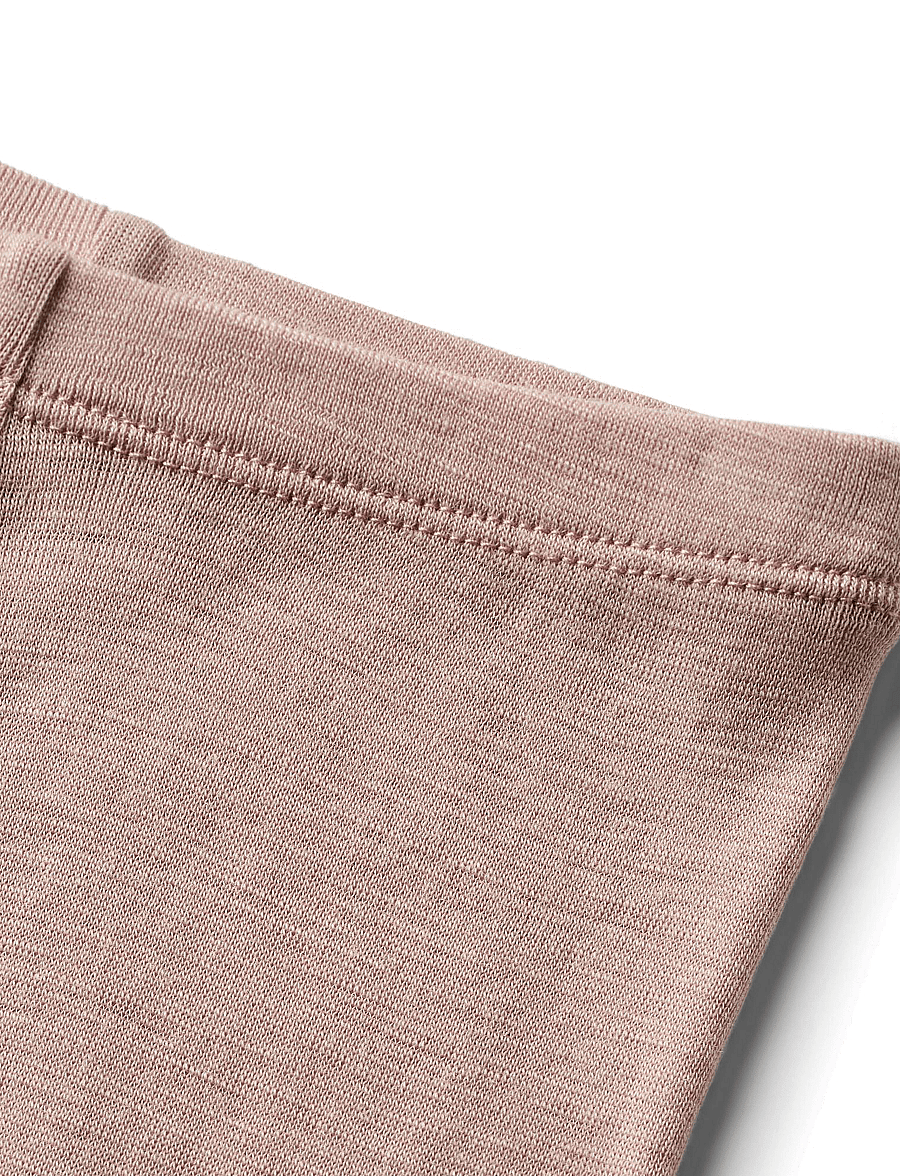 Wheat - Wool Leggings Agi - aluskihina kantavad püksid - dry rose - 3