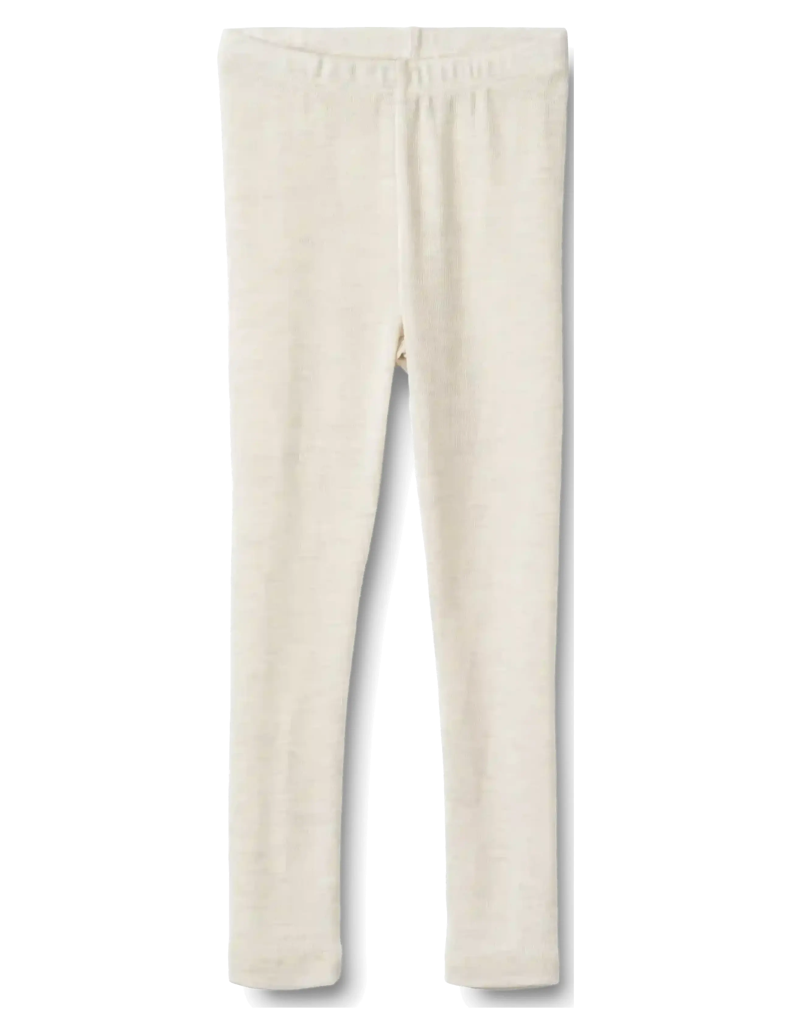 Wheat Wool Leggings Agi, 104, Cream, Underdele > Leggings, Børn