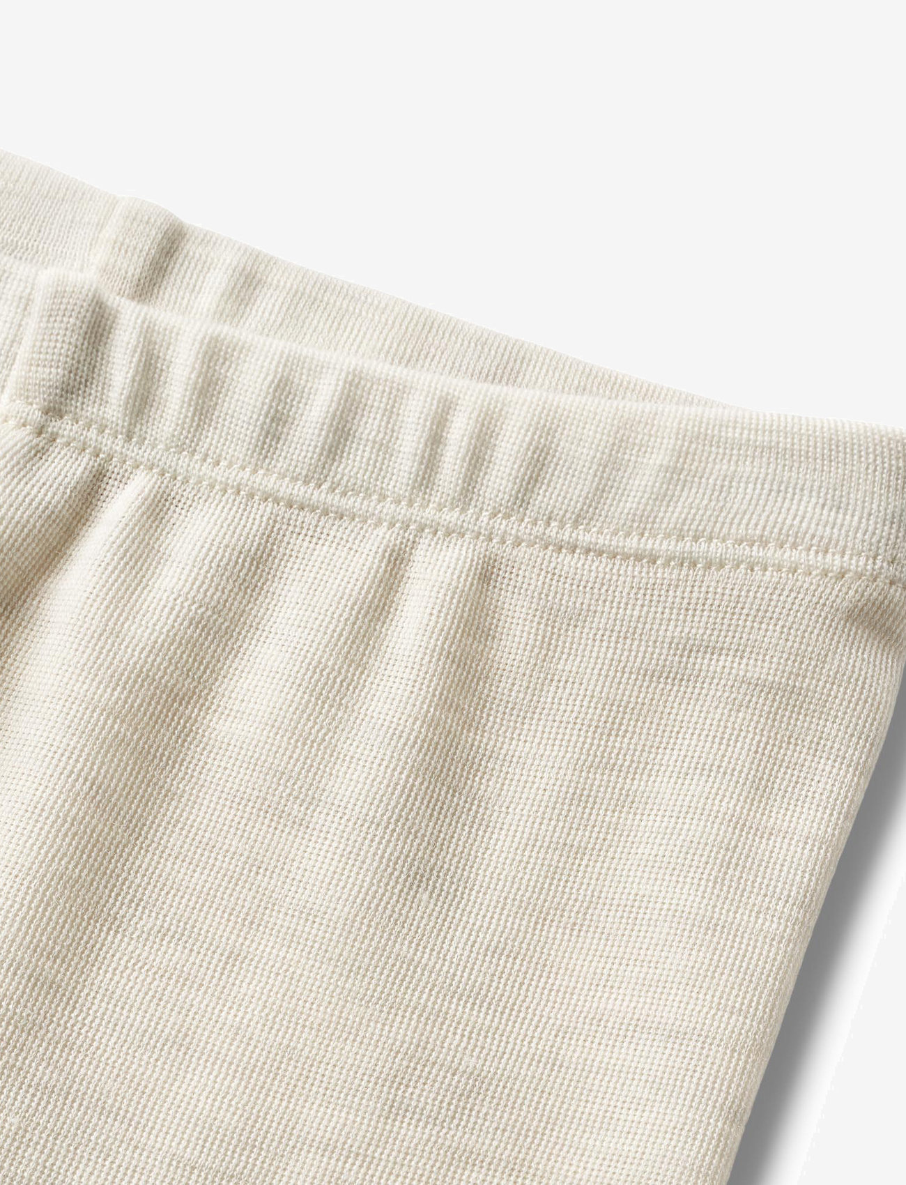 Wheat - Wool Leggings Agi - aluskihina kantavad püksid - eggshell melange - 2