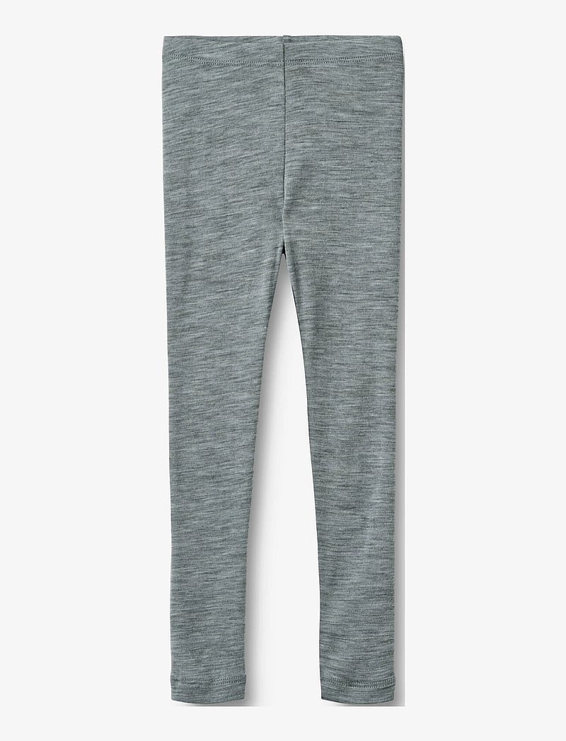 Wheat - Wool Leggings Agi - funkionsunterwäsche - hosen - melange grey - 0