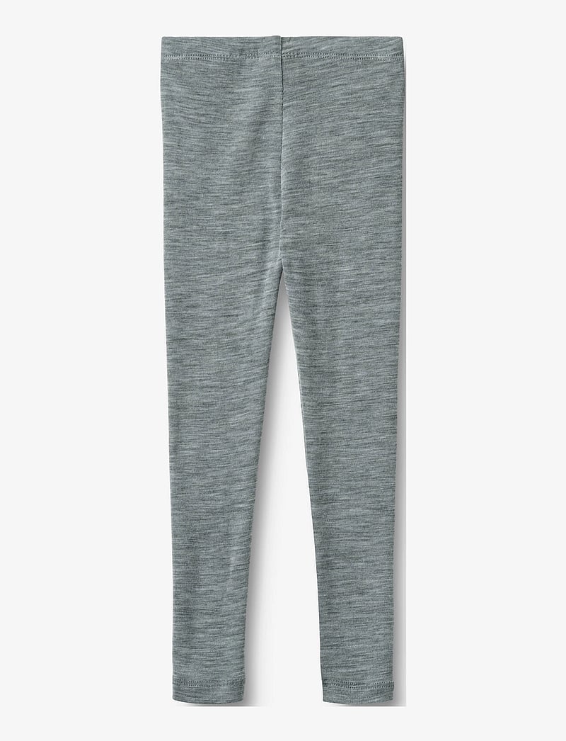 Wheat - Wool Leggings Agi - funkionsunterwäsche - hosen - melange grey - 1