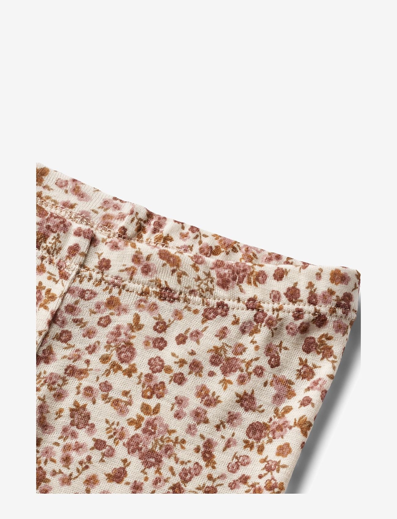 Wheat - Wool Leggings Agi - leggings - rose flowers - 2
