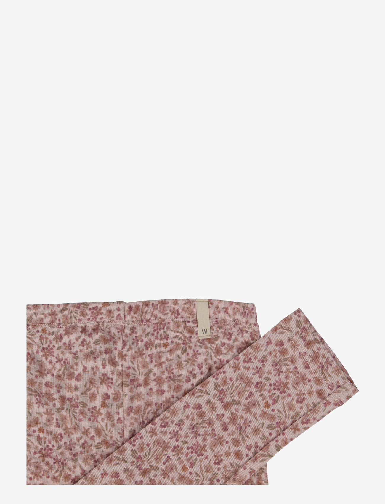 Wheat - Wool Leggings - powder flowers - 1