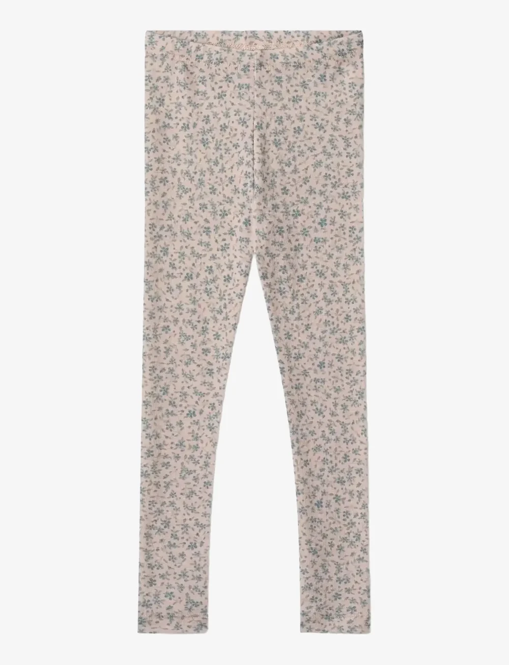 Wheat - Wool Leggings Agi - leggings - blue flowers - 0