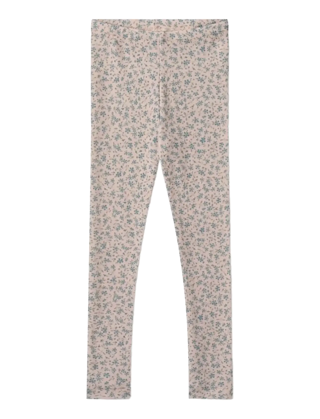 Wheat - Wool Leggings Agi - leggings - blue flowers - 0