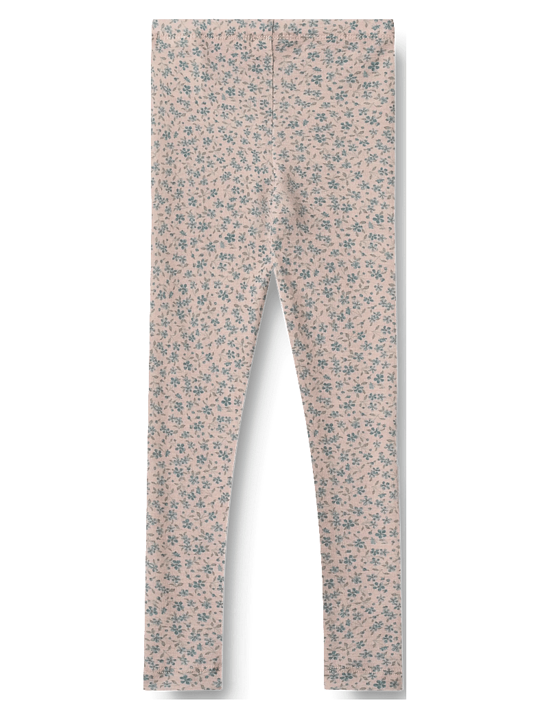 Wheat - Wool Leggings Agi - leggings - blue flowers - 1
