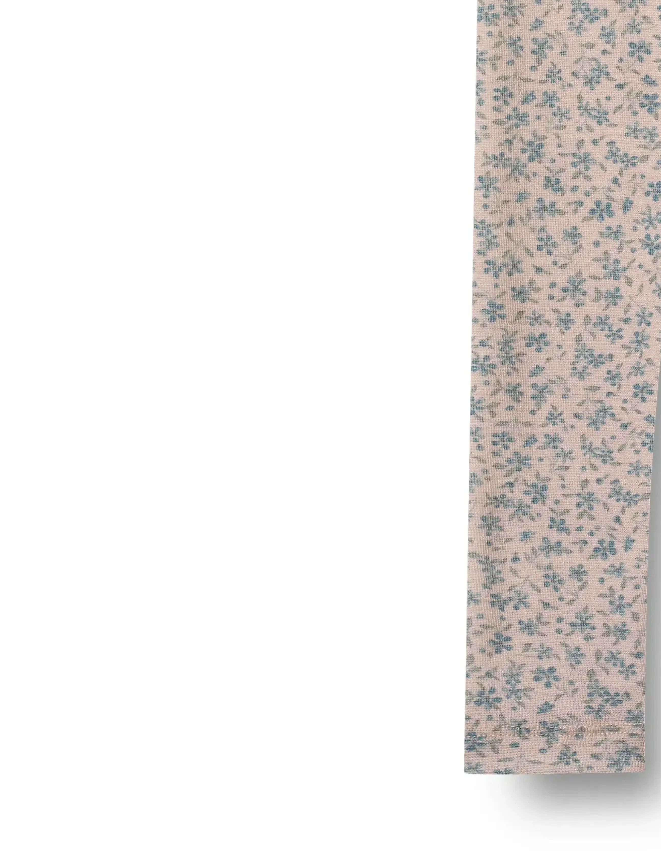 Wheat - Wool Leggings Agi - leggings - blue flowers - 2