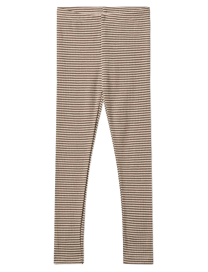 Wheat - Wool Leggings Agi - leggings - wood stripe - 0
