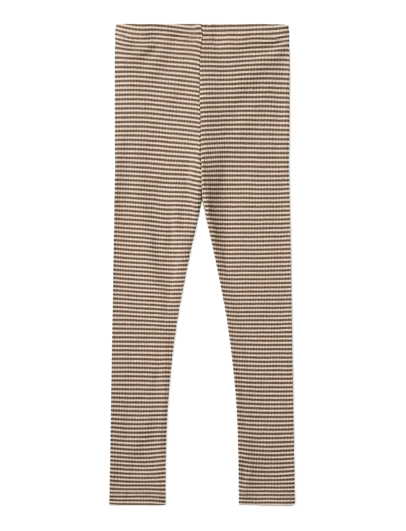 Wheat - Wool Leggings Agi - leggings - wood stripe - 1