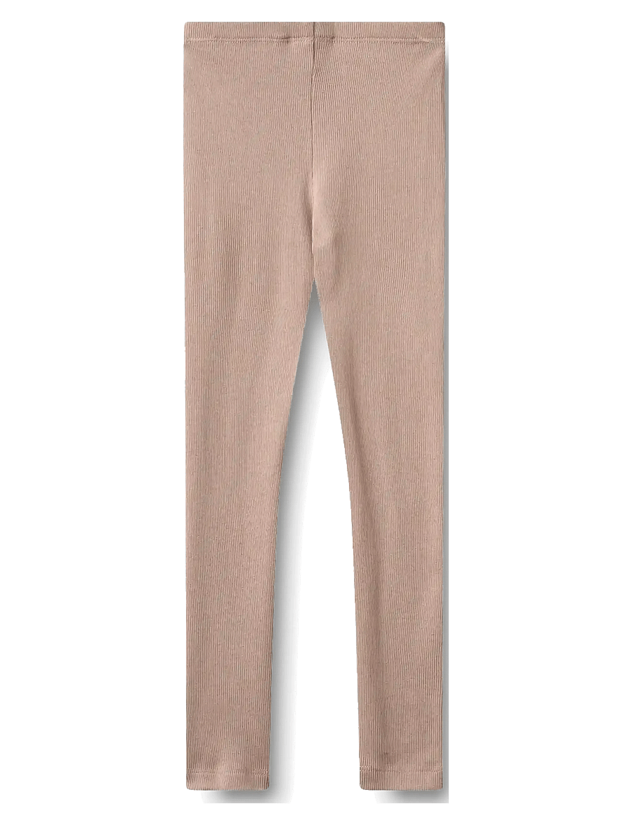 Wheat - Rib Leggings Maddy - leggings - dry rose - 1