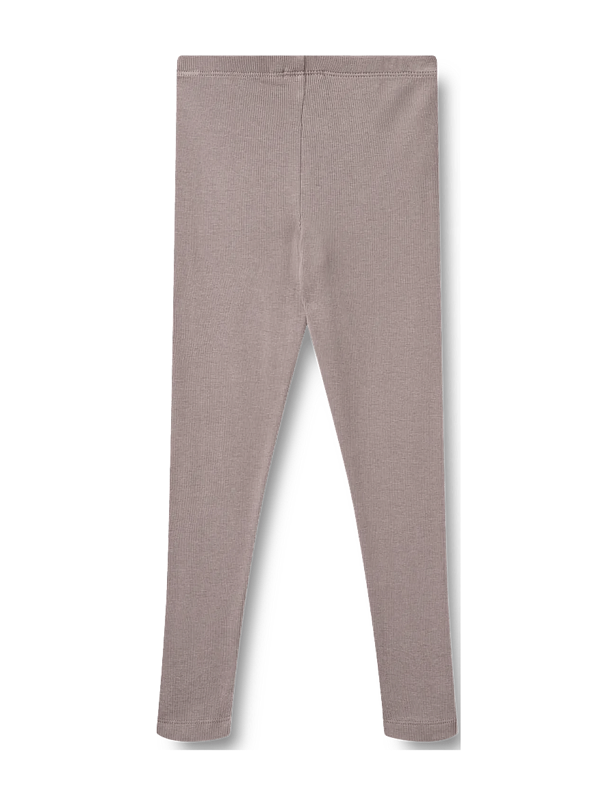 Wheat - Rib Leggings Maddy - retuusid - dusty purple - 1