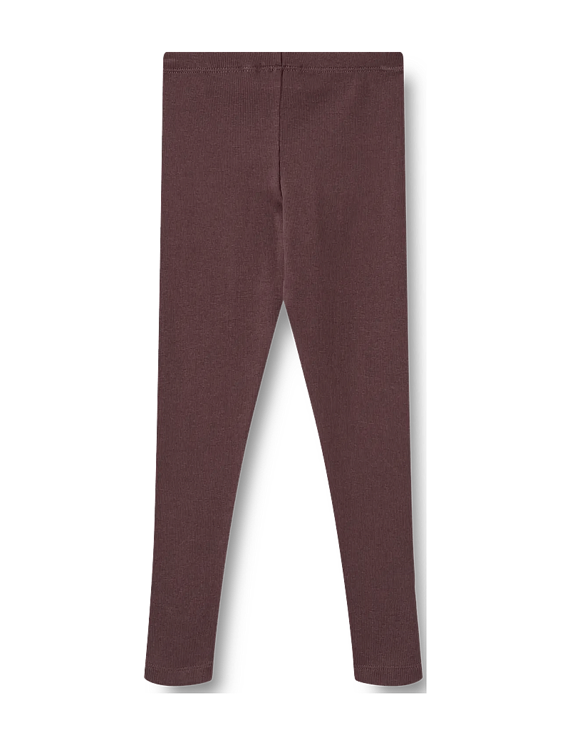 Wheat - Rib Leggings Maddy - leggings - fudge - 1