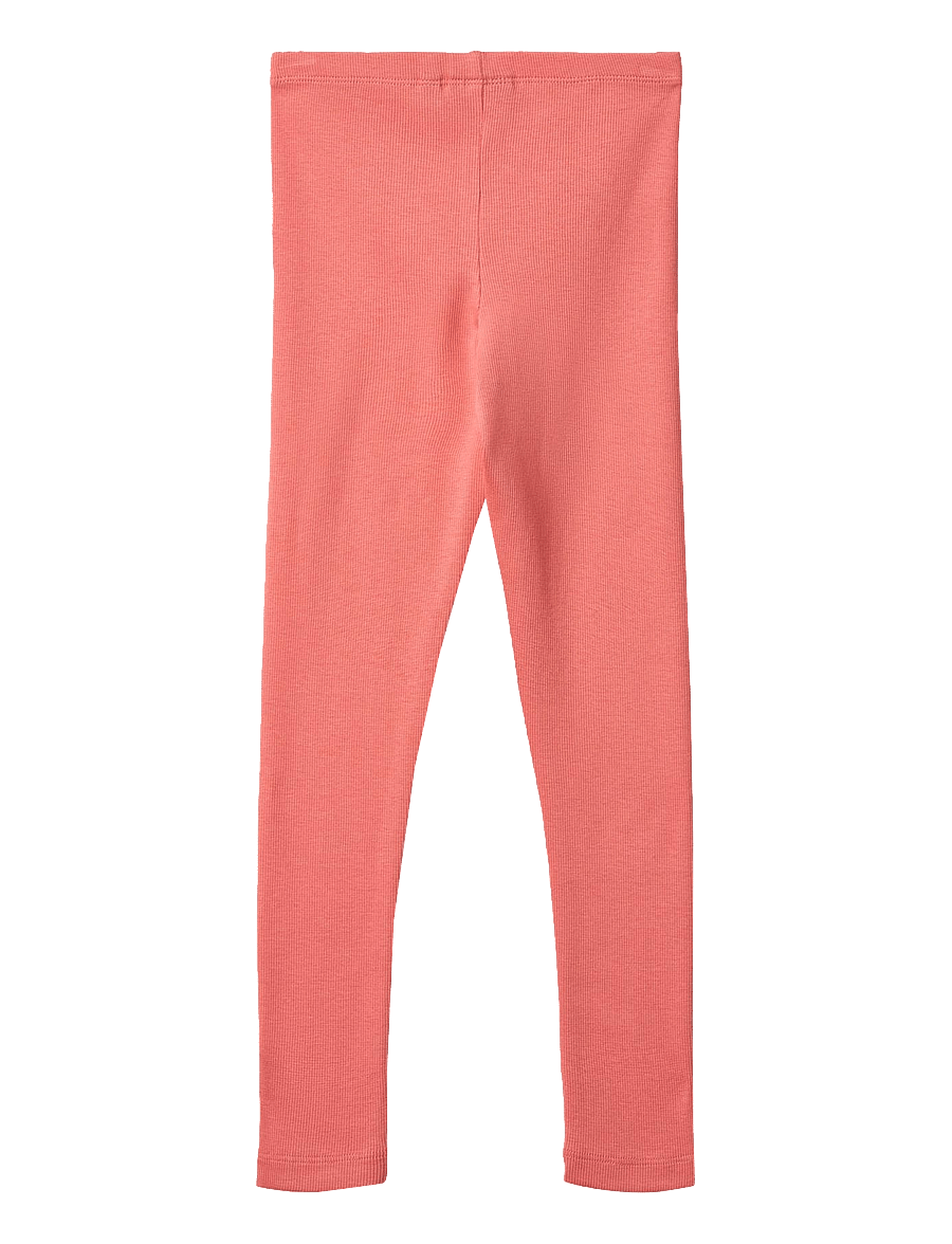 Wheat - Rib Leggings Maddy - retuusid - light coral - 1