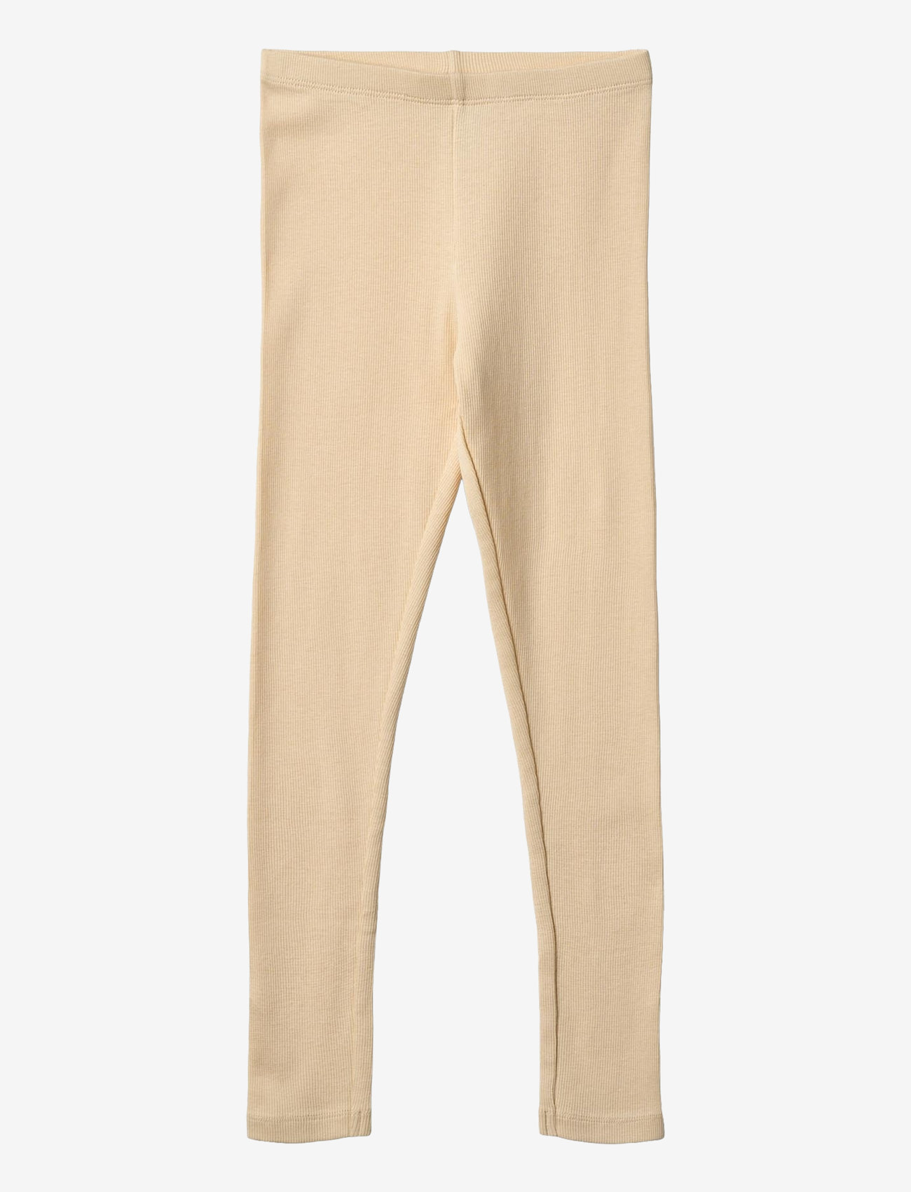 Wheat - Rib Leggings Maddy - leggings - macadamia - 0