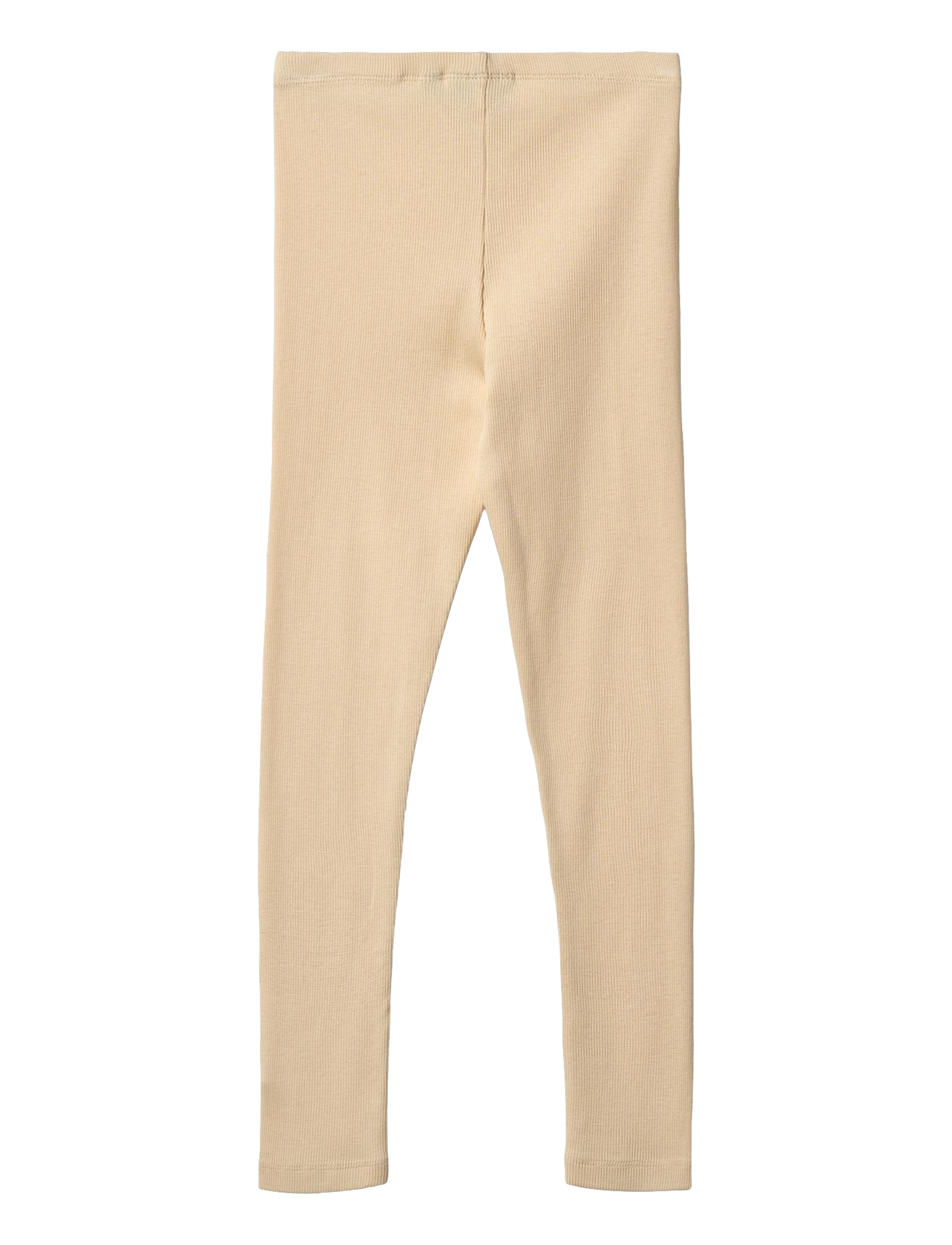 Wheat - Rib Leggings Maddy - gode sommertilbud - macadamia - 1