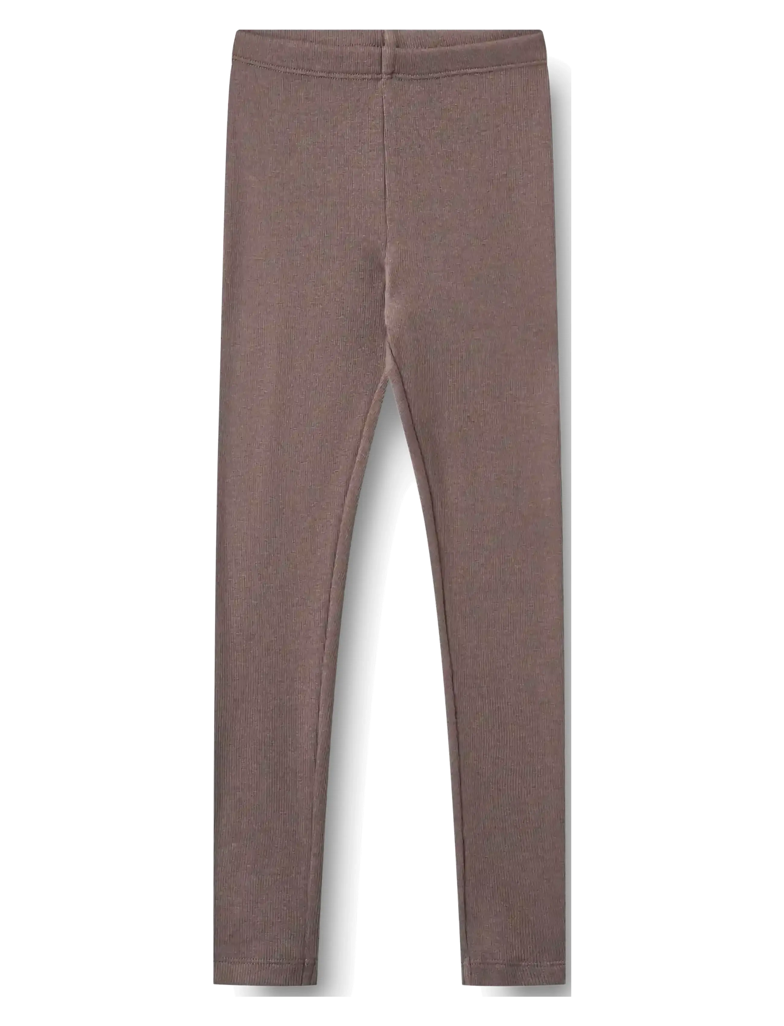 Wheat Rib Leggings Maddy - Barn 98-134 - PLUM TRUFFLE / purple