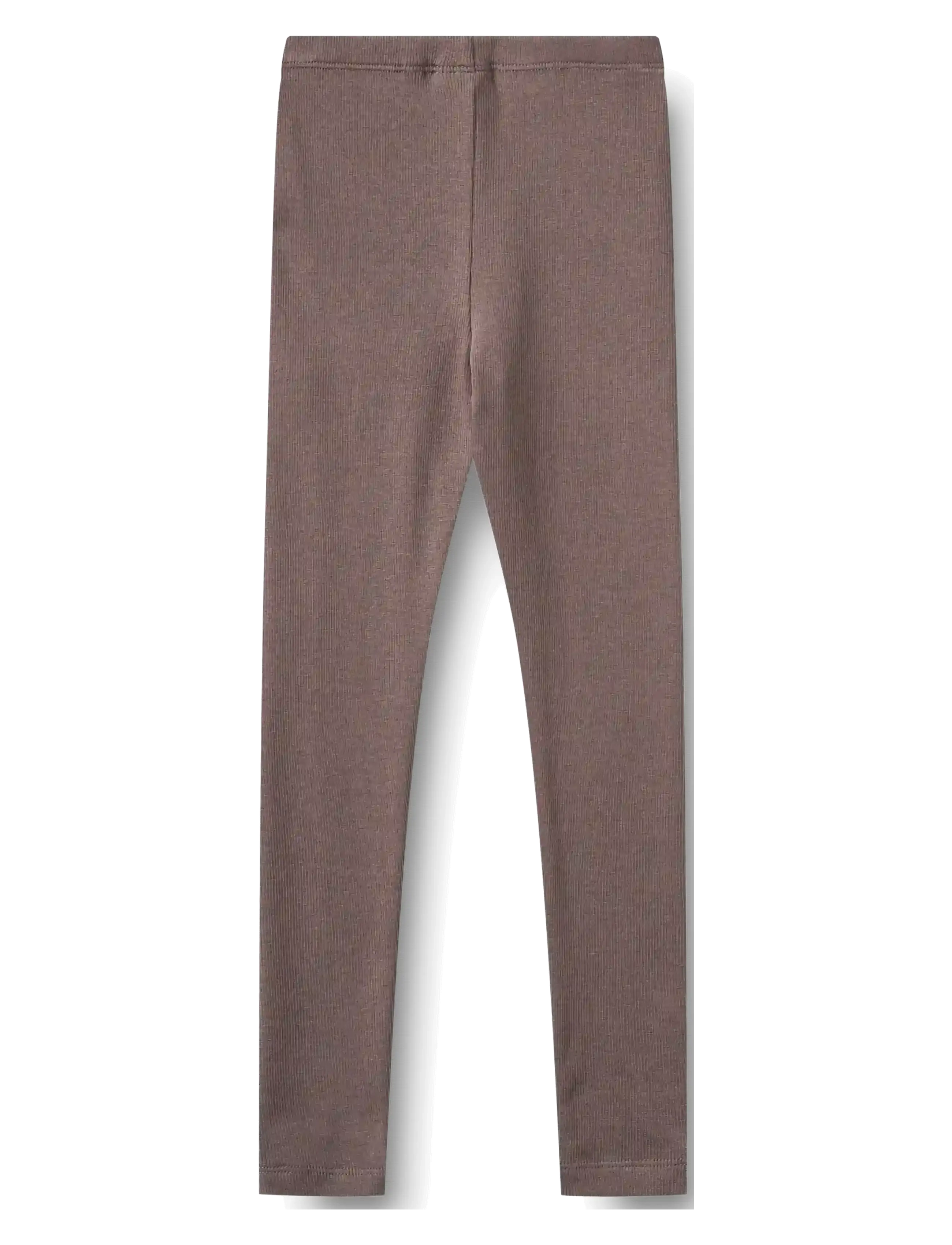 Wheat - Rib Leggings Maddy - retuusid - plum truffle - 1