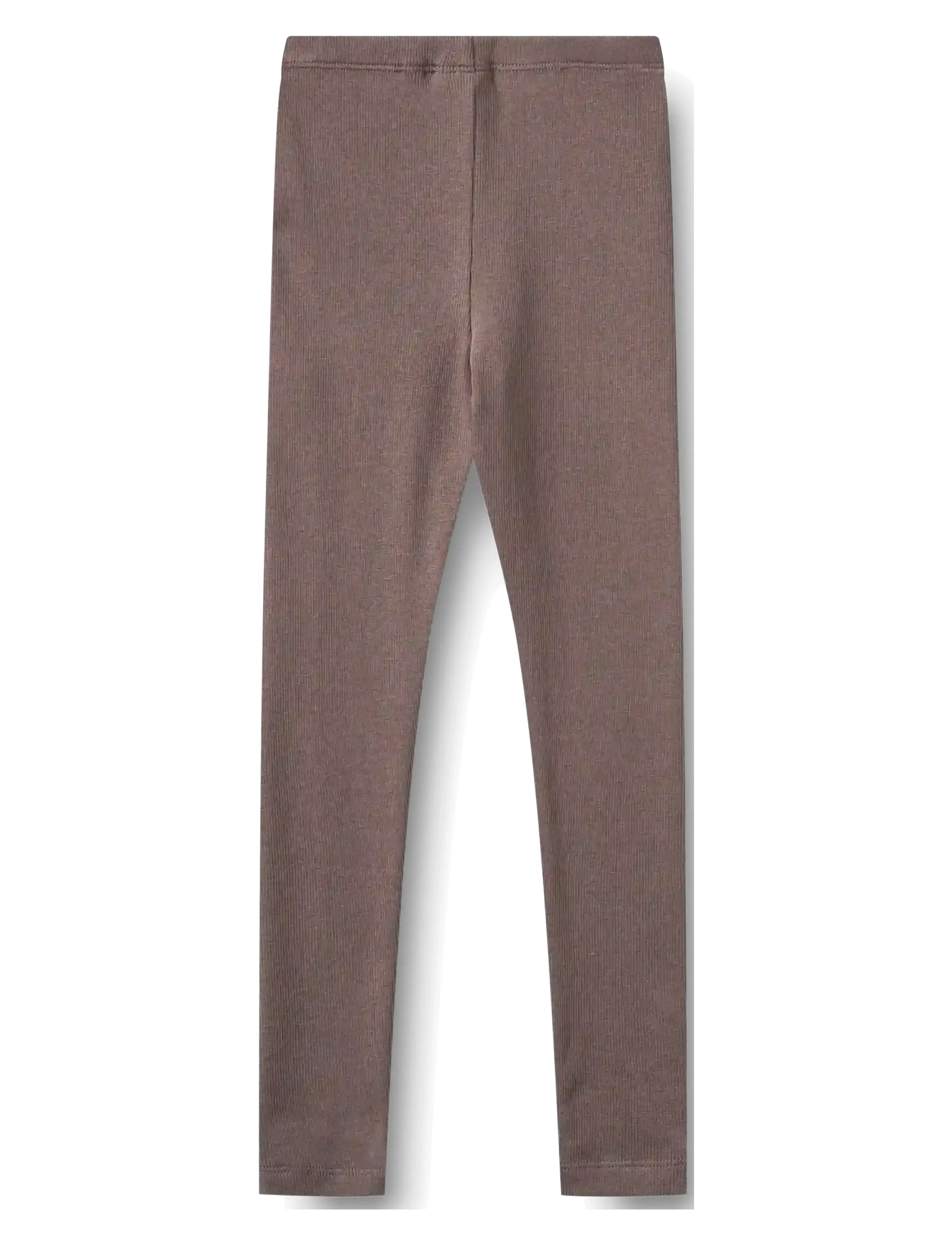 Wheat - Rib Leggings Maddy - retuusid - plum truffle - 2