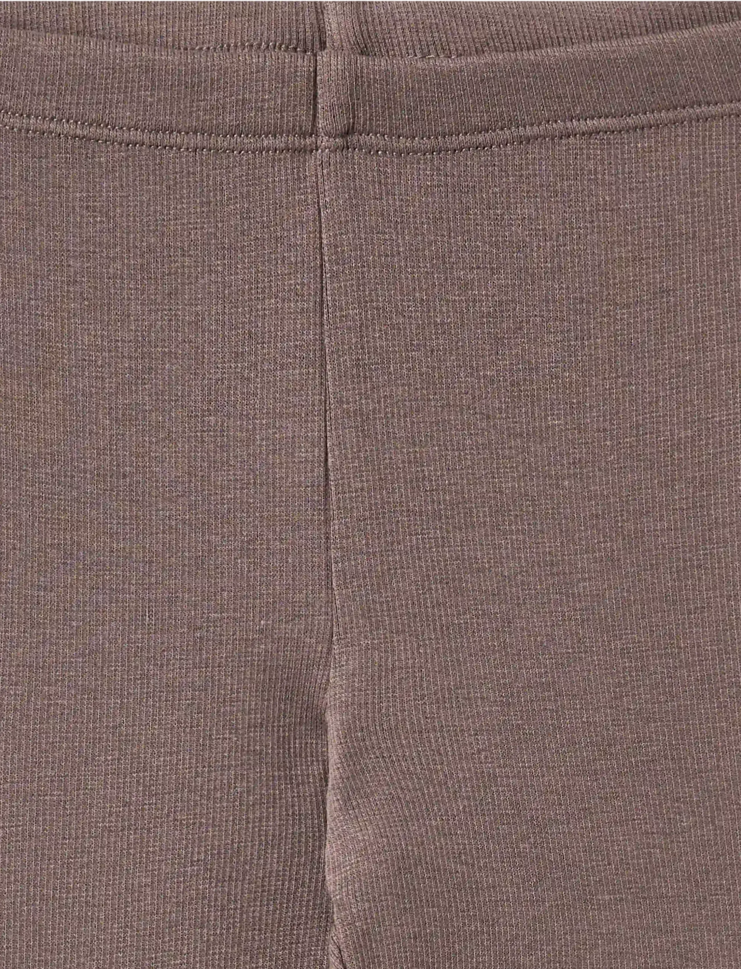 Wheat - Rib Leggings Maddy - retuusid - plum truffle - 3