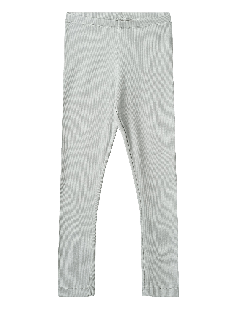 Wheat - Rib Leggings Maddy - leggings - soft blue - 0