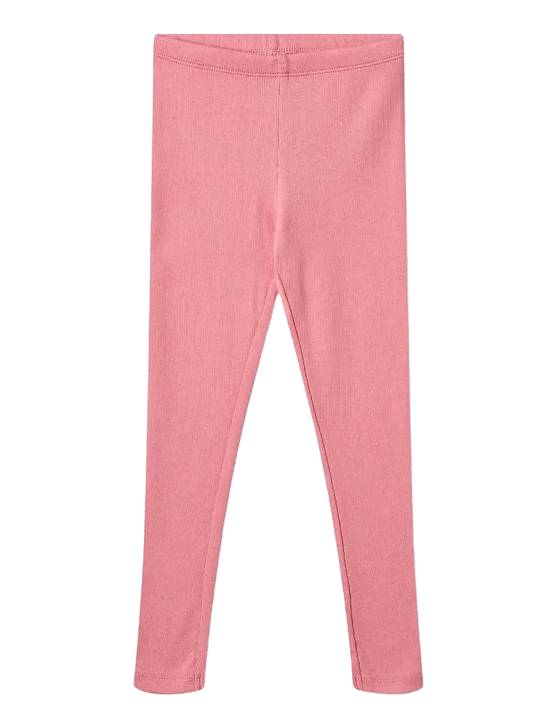 Wheat - Rib Leggings Maddy - retuusid - soft pink - 0