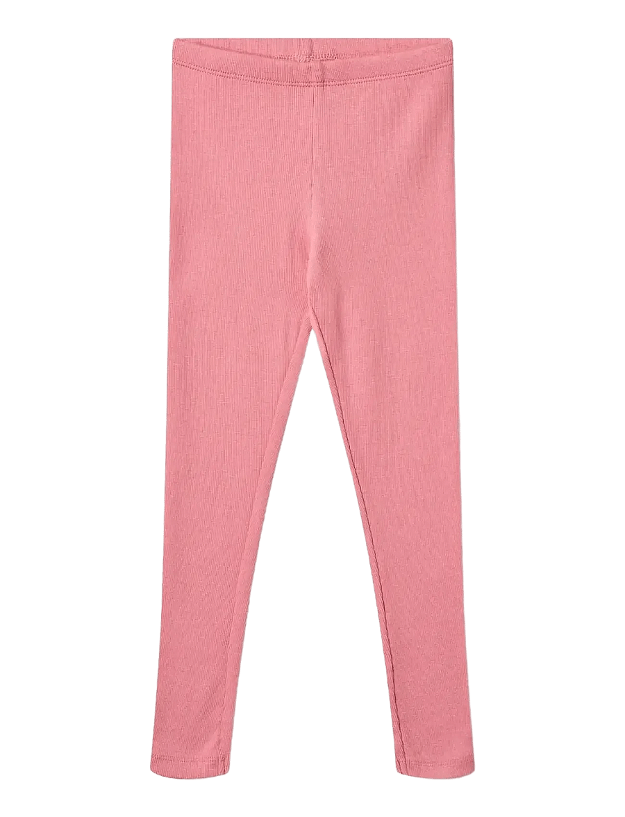 Wheat - Rib Leggings Maddy - retuusid - soft pink - 0