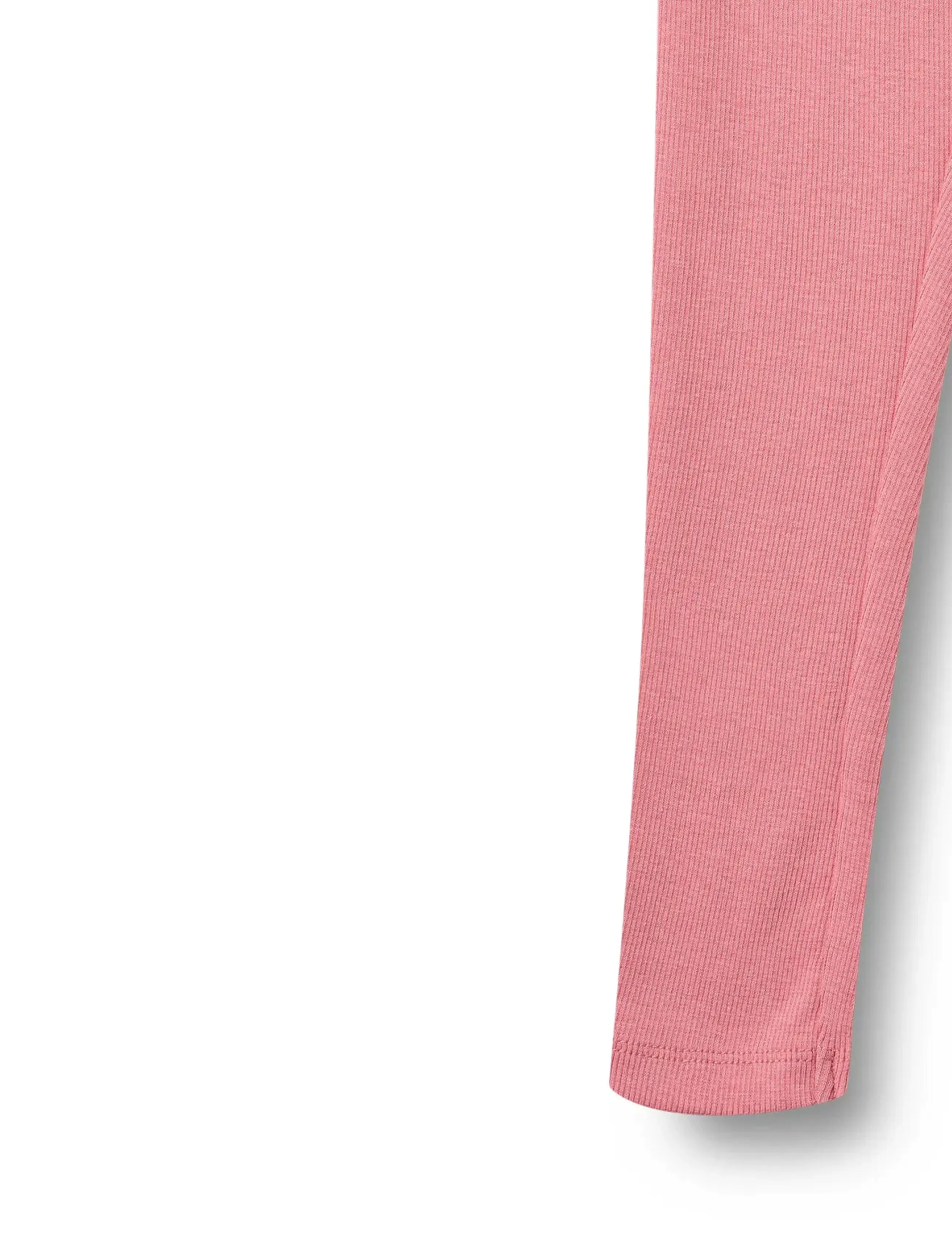 Wheat - Rib Leggings Maddy - retuusid - soft pink - 2