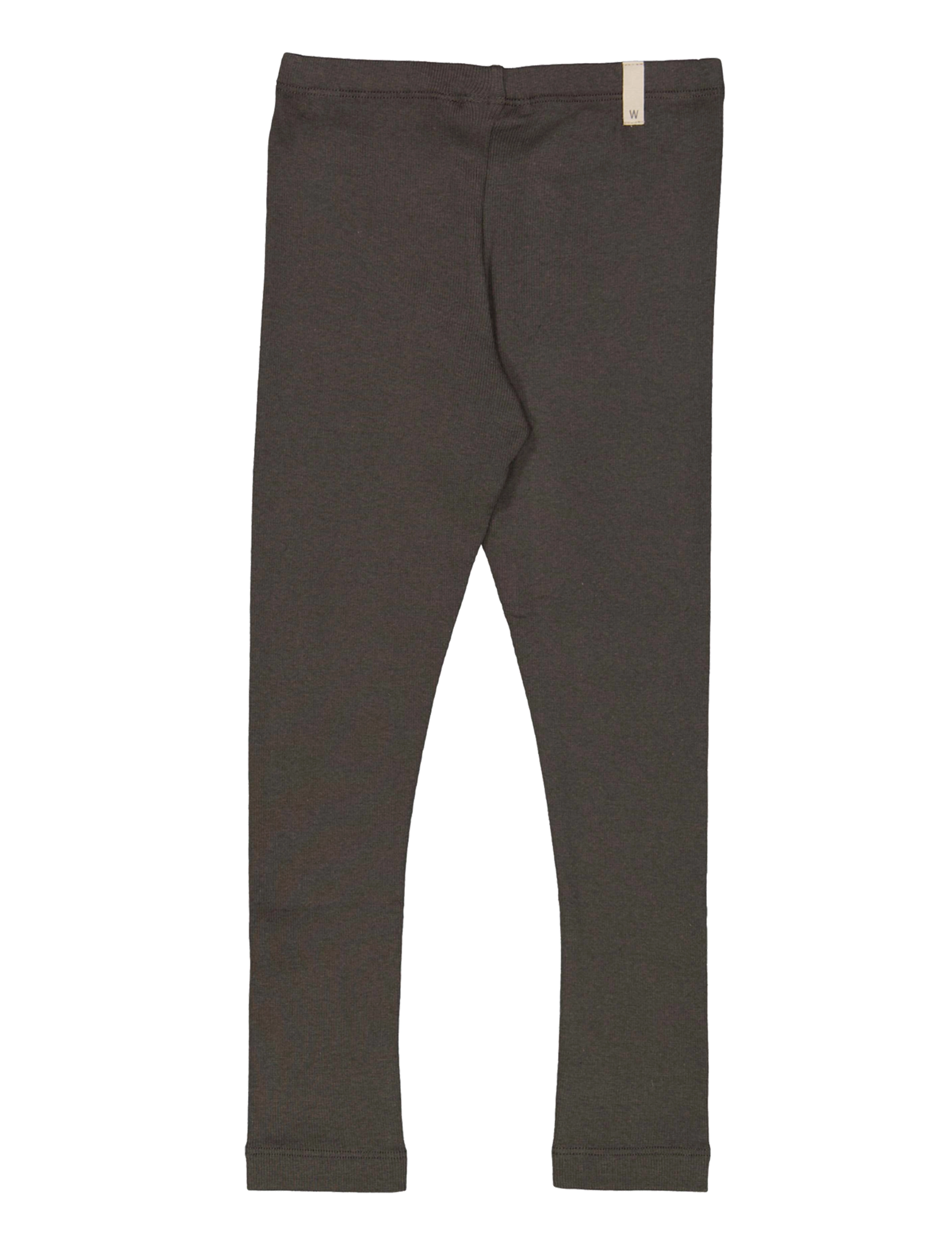 Wheat - Rib Leggings - black granite - 2